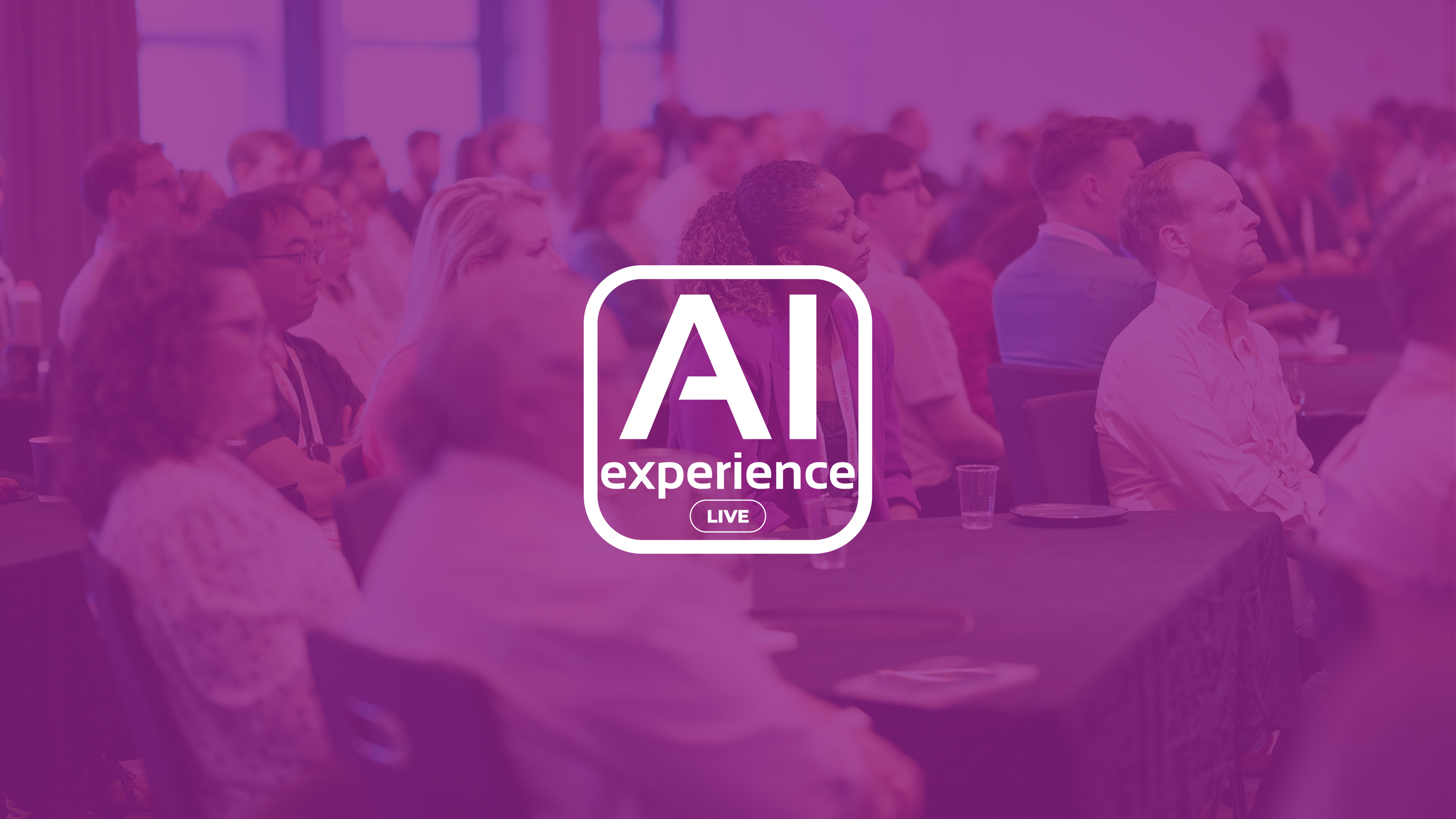 Audience at AI Experience Live