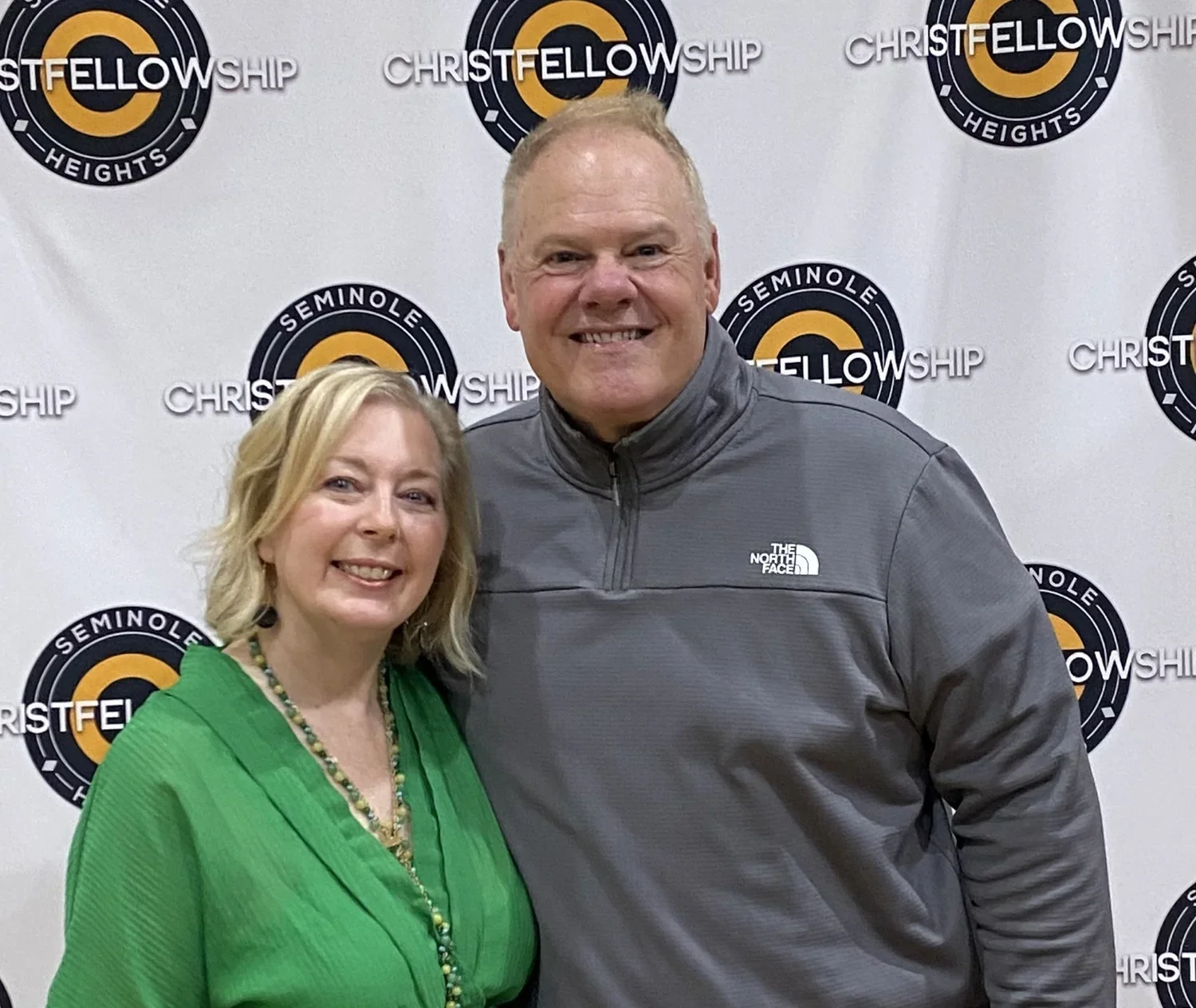 Senior Pastor Bruce Moore with Heather Moore