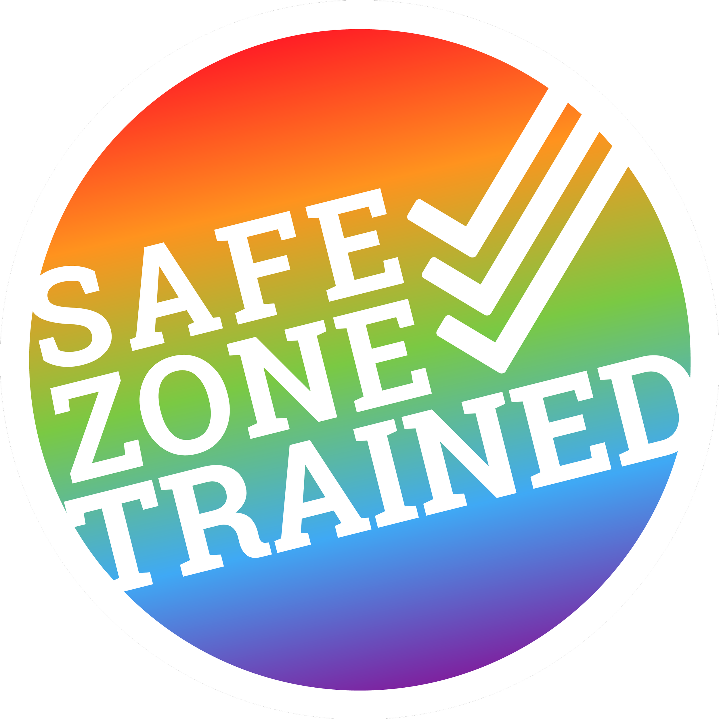 Proudly Safe Zone Trained