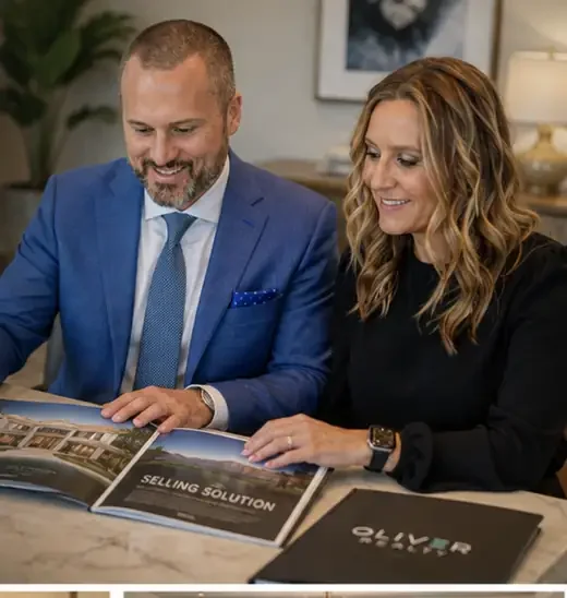 Michael and Heather Oliver, owners of Oliver Realty in Tucson, Arizona