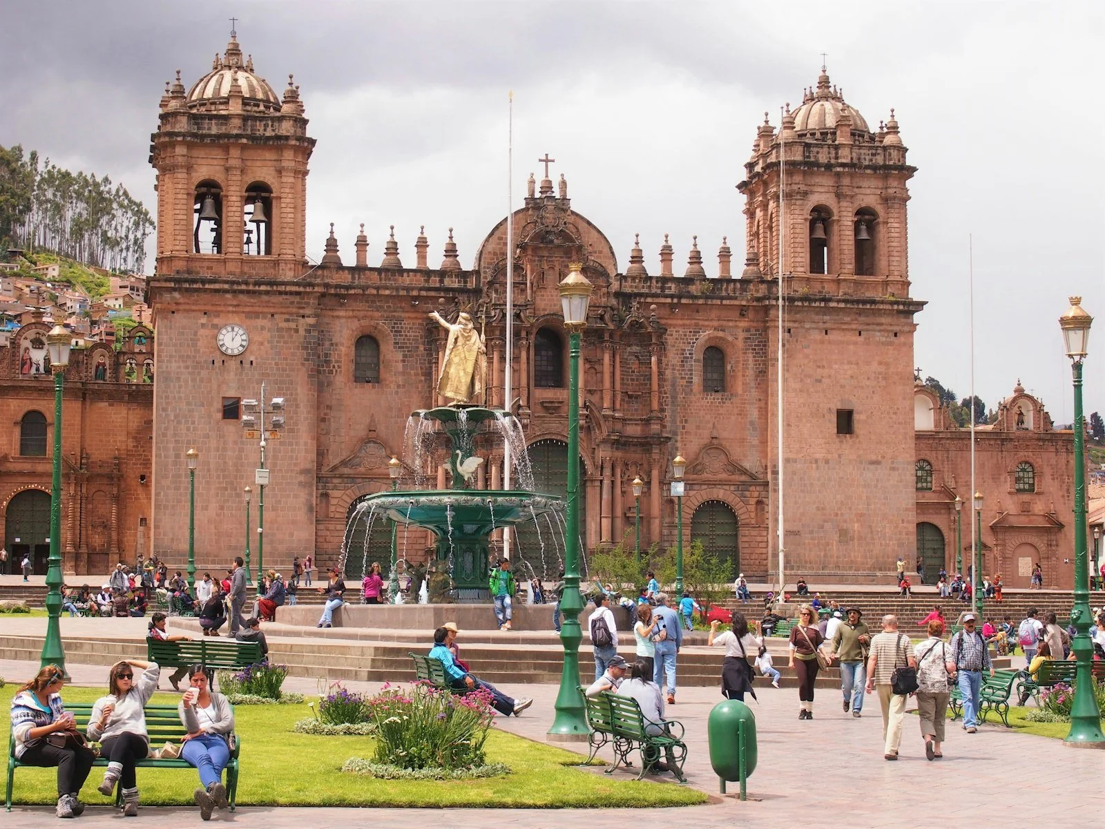 Cusco's cathedral on the Plaza de Armas