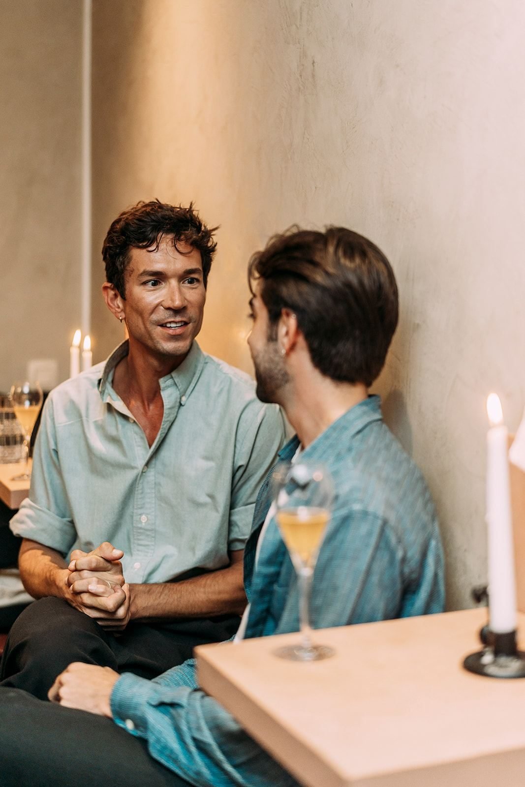 Wine tasting by candlelight in Ghent