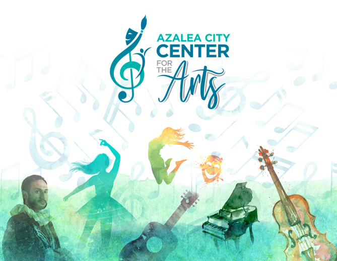 Azalea City Center for the Arts logo