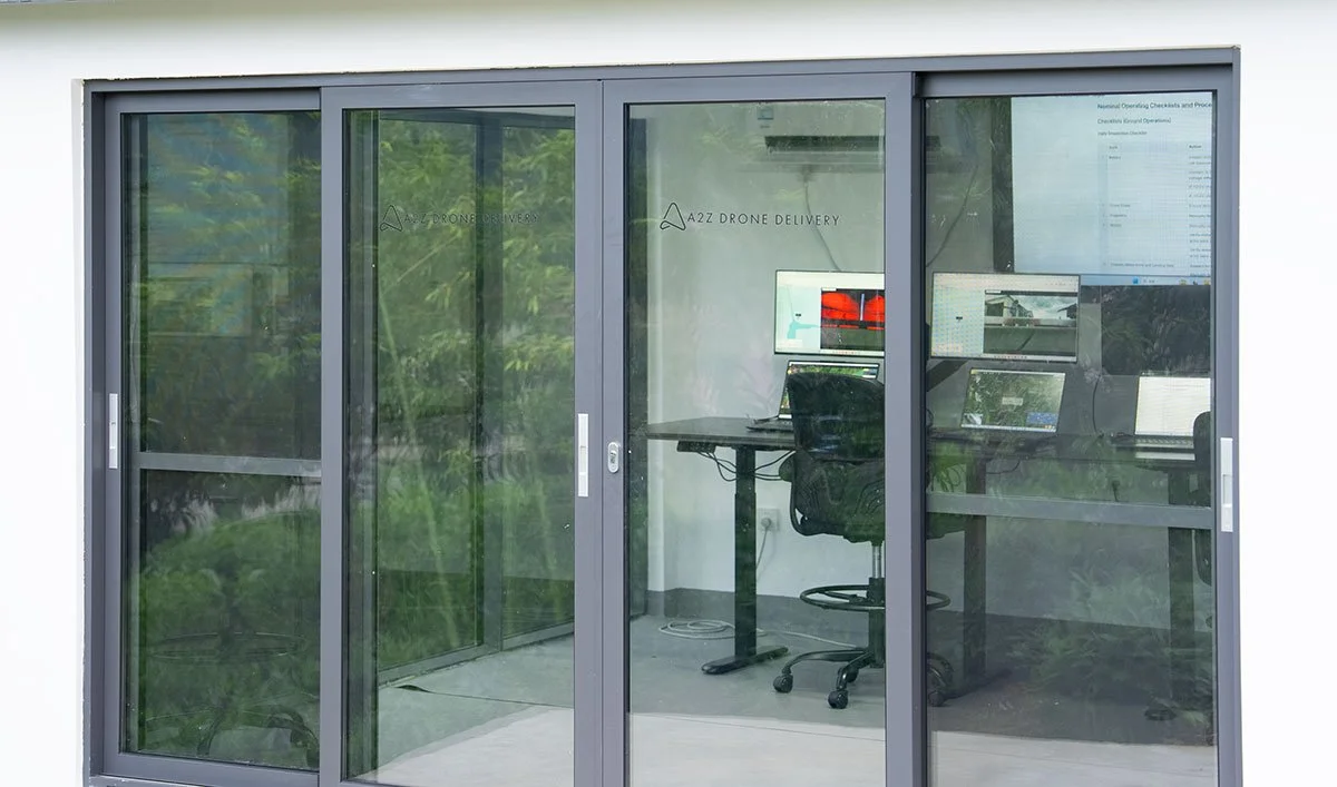 A2Z Drone Delivery remote operations center