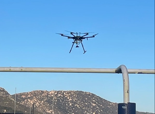 A2Z drone delivery technology used in a STEM education program