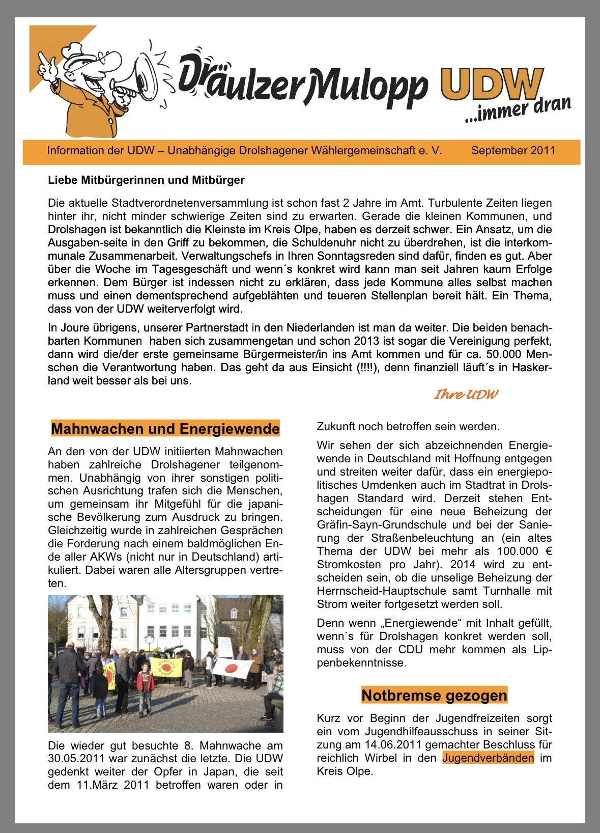 Mulopp-Ausgabe 2011