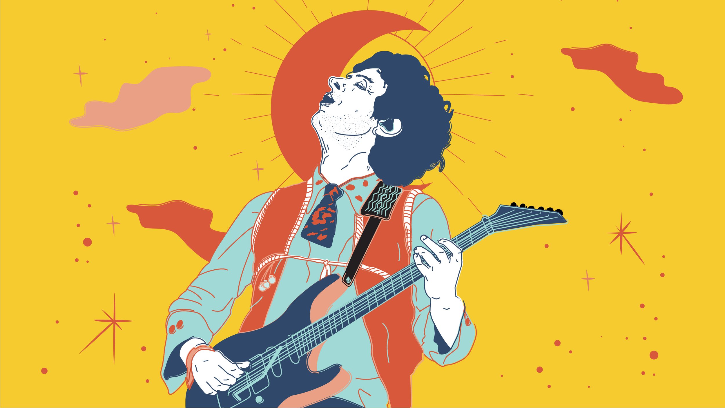 Illustration for Paraíso del Rock Podcast