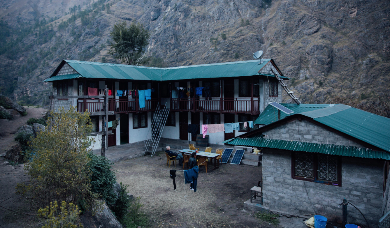 Teahouse accommodation along the Everest Base Camp trail