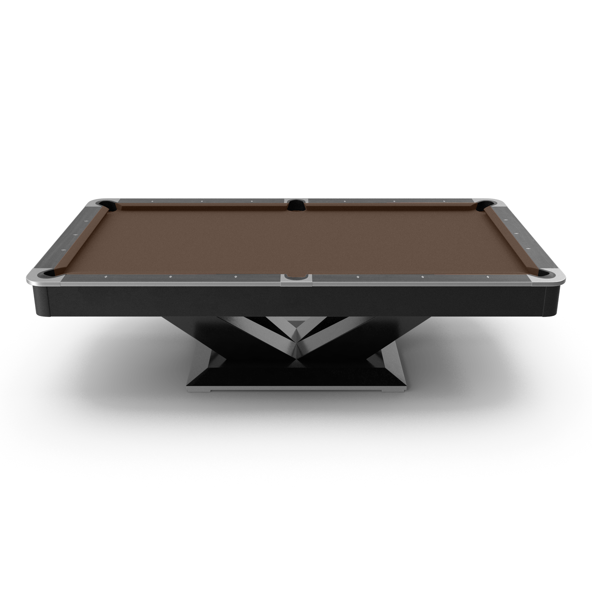 Pool table with Taupe felt