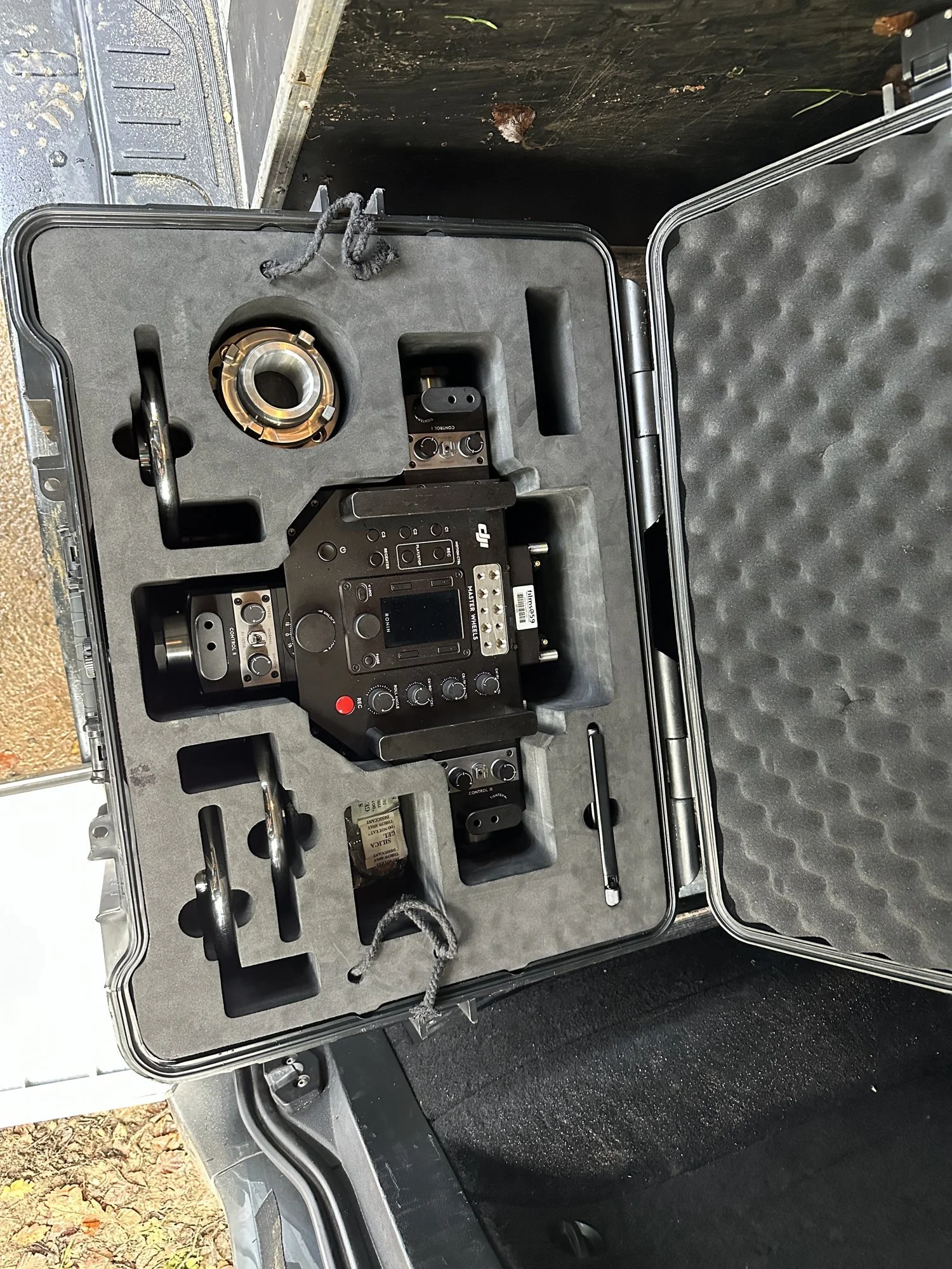 DJI Ronin 2 gimbal packed in its hire case