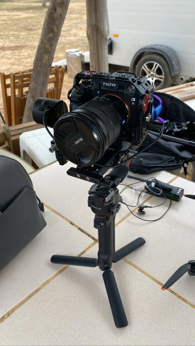 Camera build on the DJI RS 4 Pro