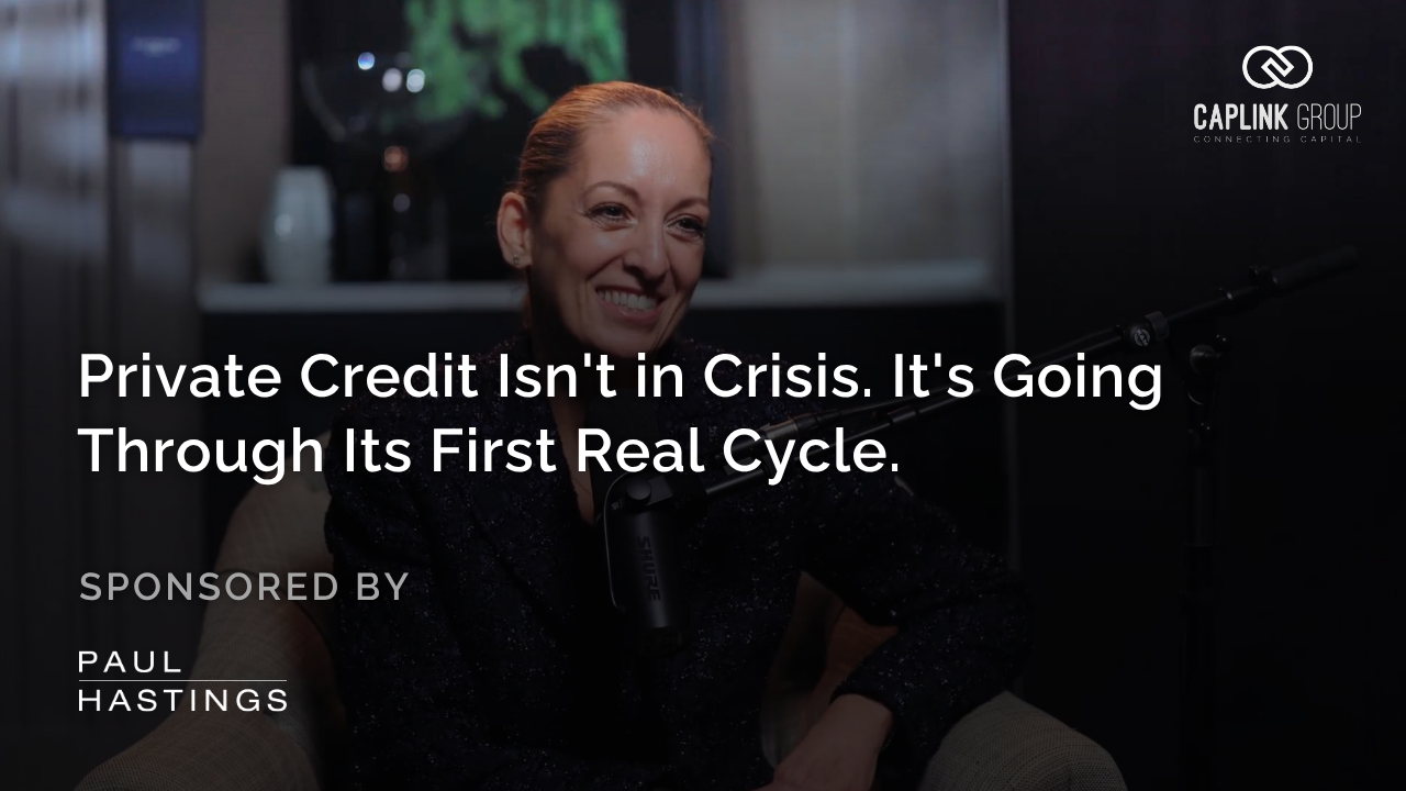 Private Credit Isn't in Crisis. It's Going Through Its First Real Cycle