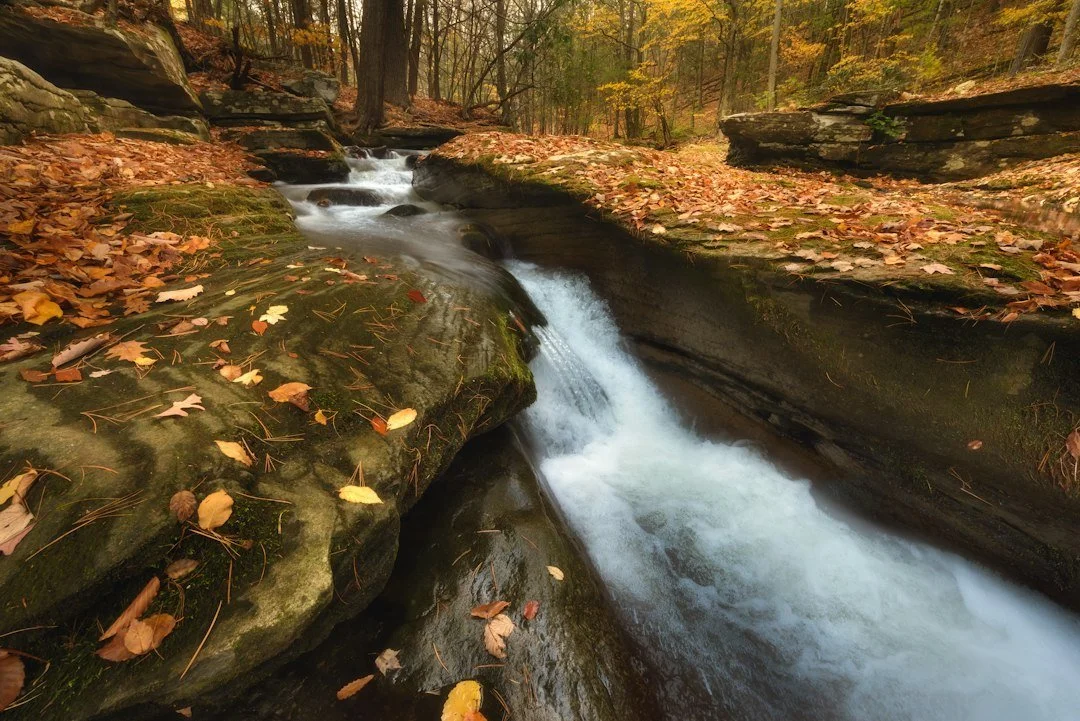Placeholder for a Great Smoky Mountains waterfall photograph