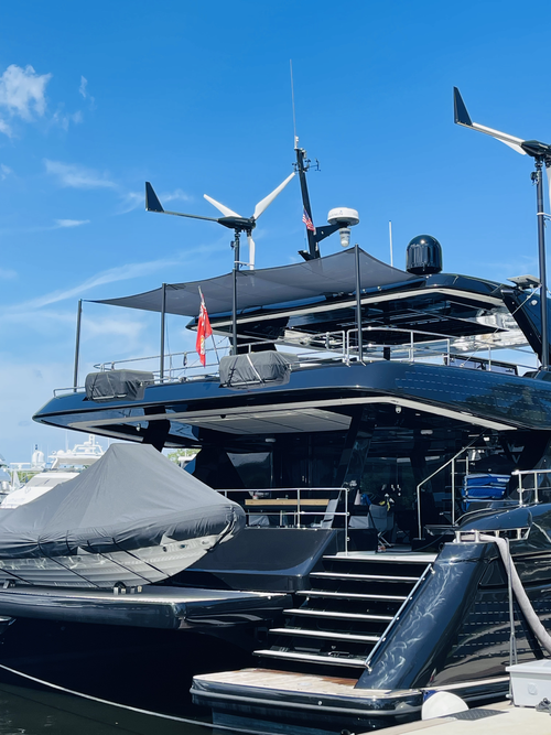 collage of different yacht enclosure types including flybridge, cockpit, and full camper back