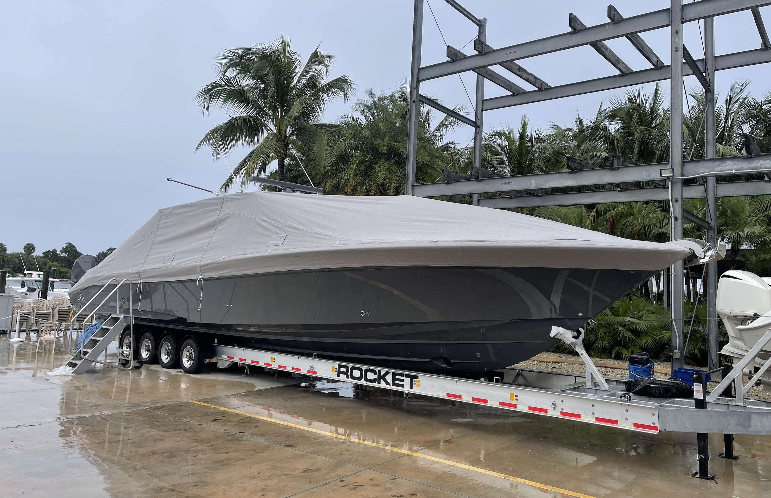 3D scanning device (like a ProLiner) being used on the deck of a yacht - Durable boat covers 3D scanning device (like a ProLiner) being used on the deck of a yacht - Durable boat covers