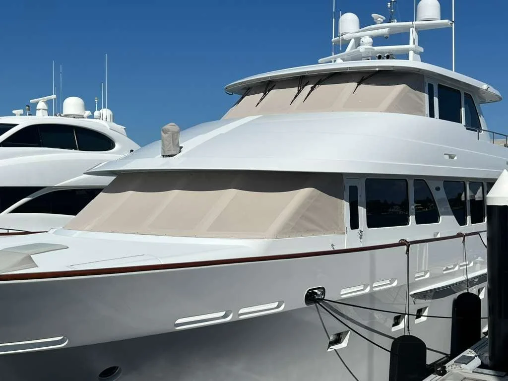 waterproof vs water-resistant canvas ratings hydrostatic head UV performance marine use