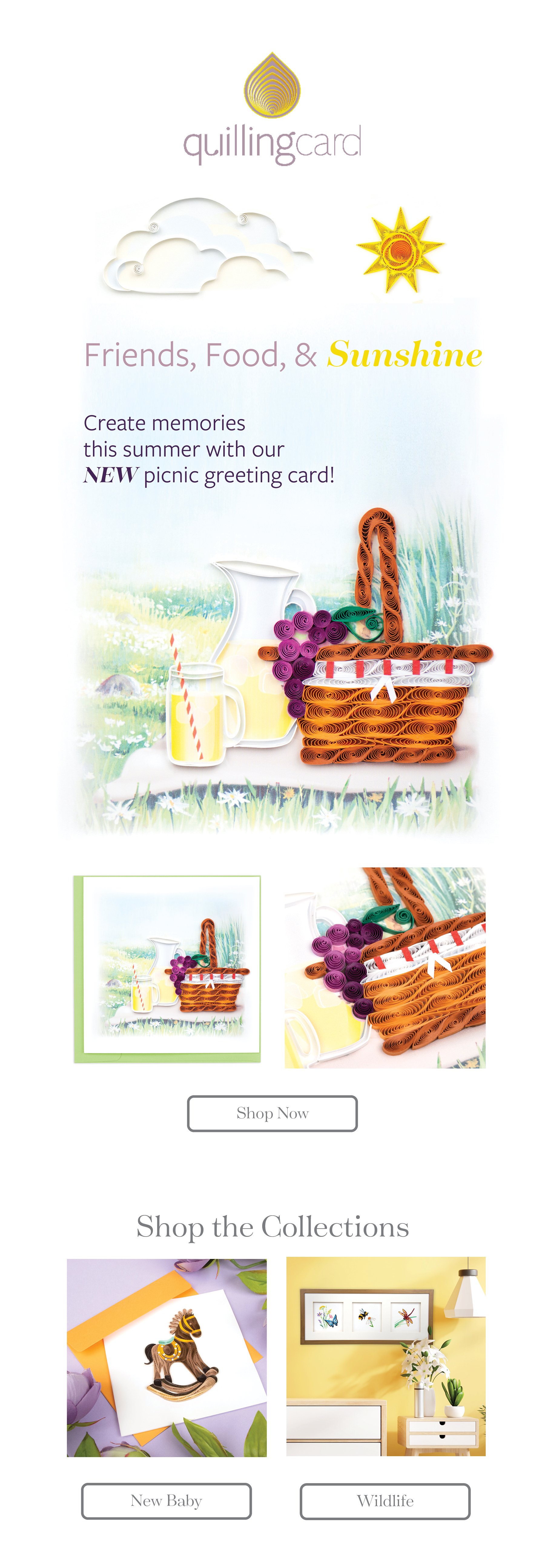 Picnic Email Scroll