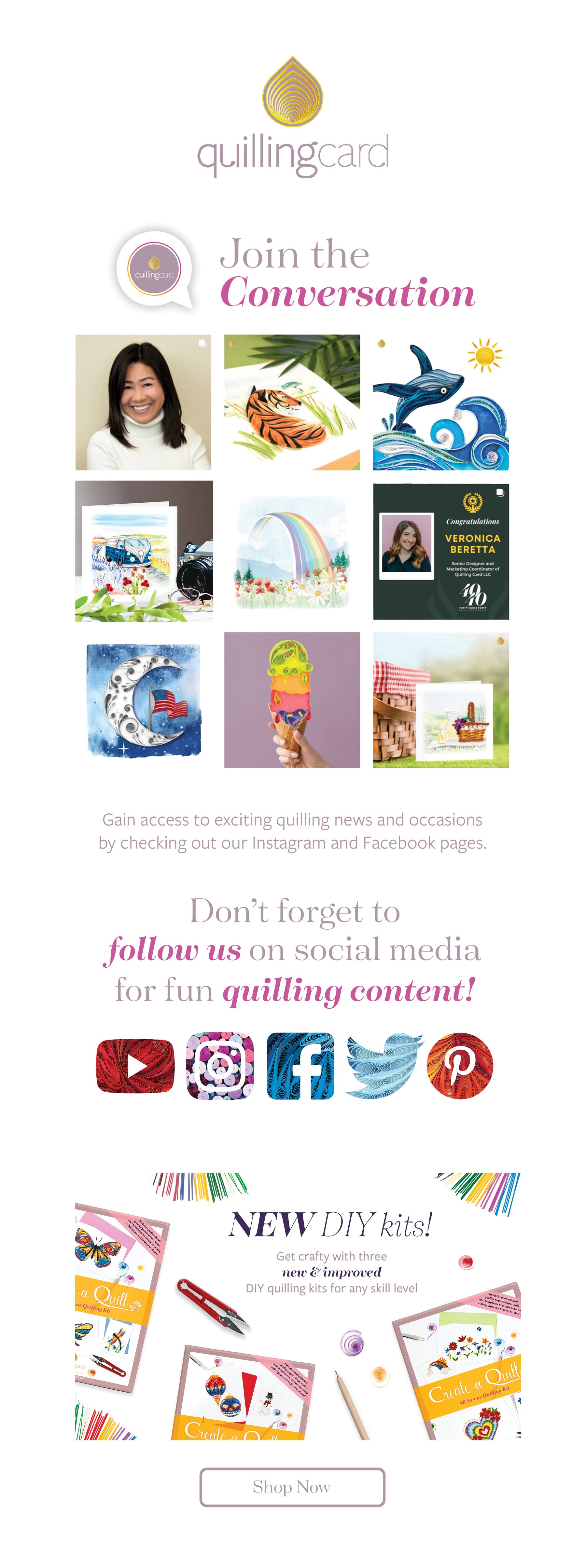 Social Email Scroll