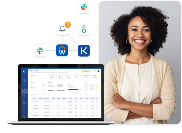 Kinnect's software integrates with your Workday platform and streamlines you HR, Finance and Recruiting.