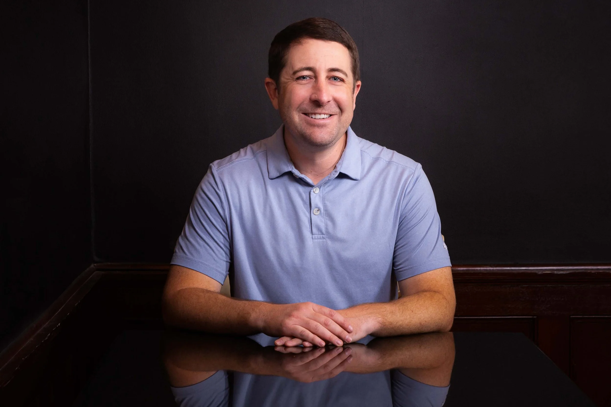 Personal branding photography Dallas — founder and consultant portrait by TRG Headshots