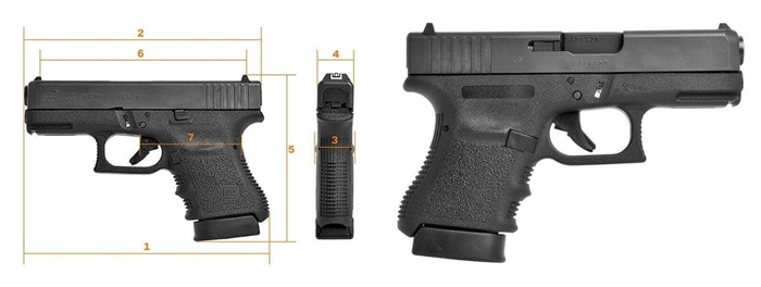 Glock 36 Pistol