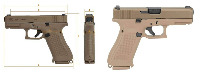 Glock 19X Pistol