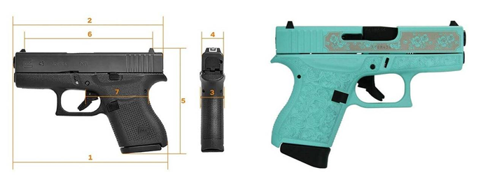 Glock 43 Pistol