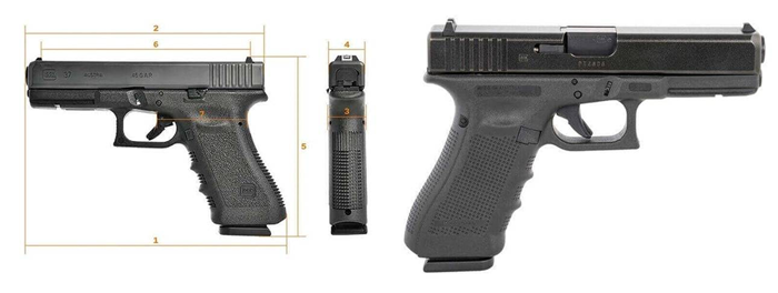 Glock 37 Pistol