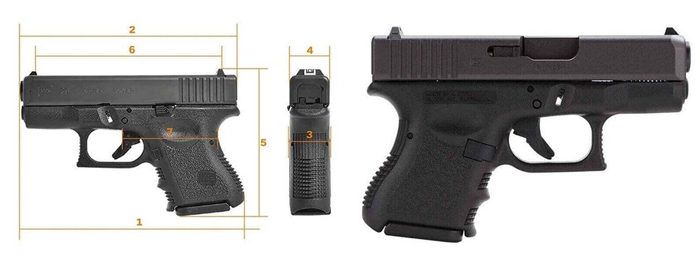 Glock 39 Pistol