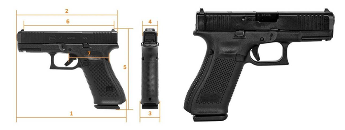 Glock 45 Pistol