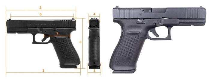 Glock 21 Pistol
