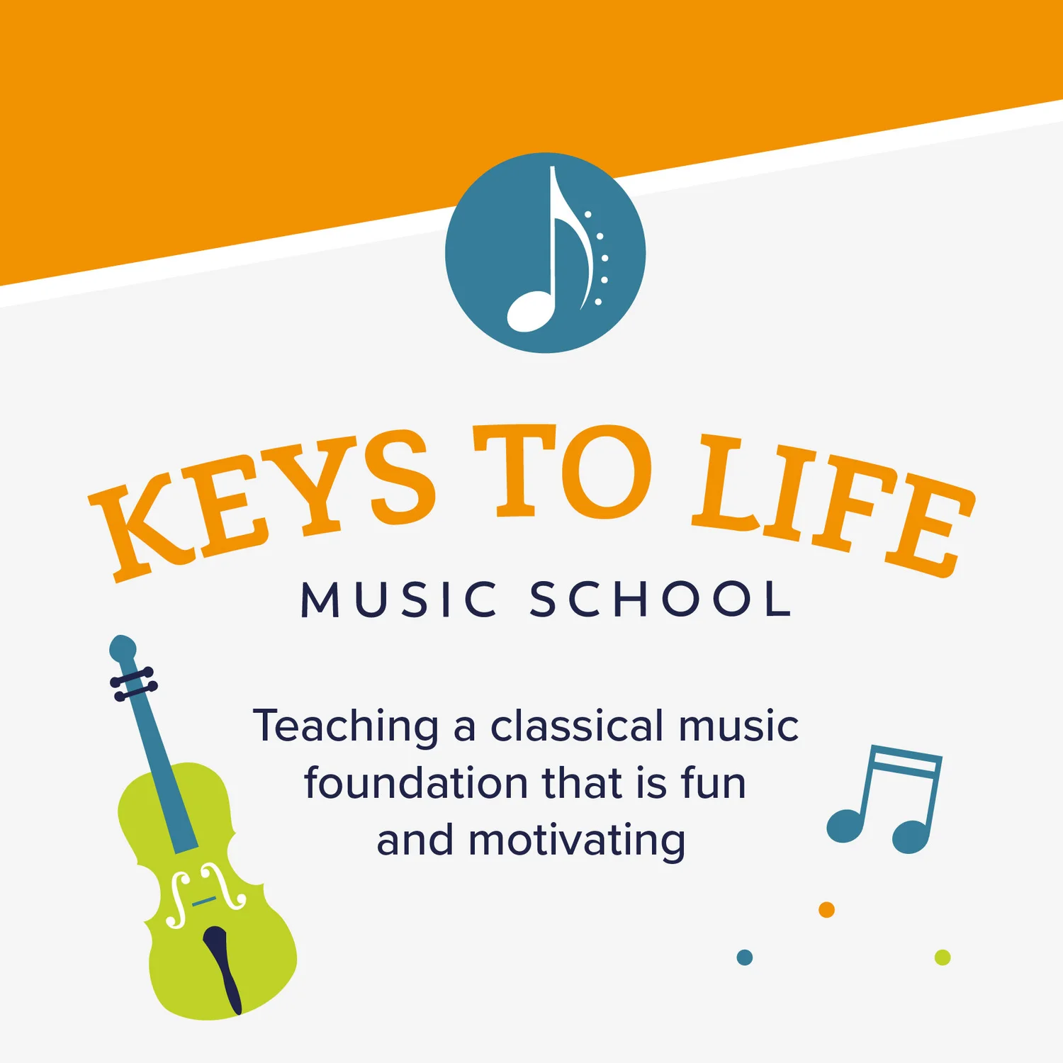 Keys to Life Music School logo