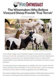 Wine Enthusiast — Chêne Bleu press coverage
