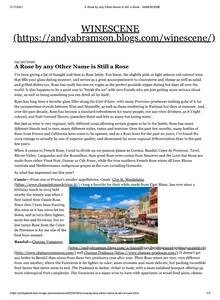 WineScene — Chêne Bleu rosé wine coverage