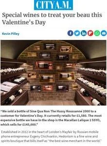 City A.M. — Chêne Bleu press coverage