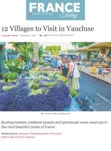 France Today — Chêne Bleu press coverage