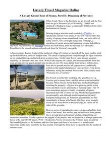 Luxury Travel Magazine