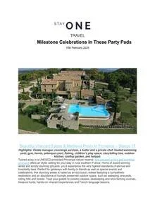 StayOne — Chêne Bleu press coverage