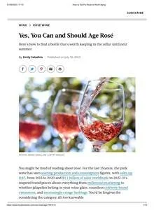 Food & Wine — Chêne Bleu rosé wine coverage