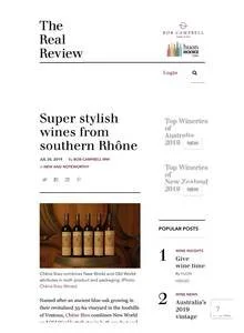The Real Review — Chêne Bleu press coverage