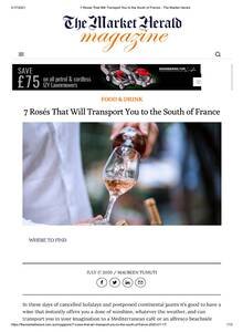 The Market Herald — Chêne Bleu rosé wine coverage