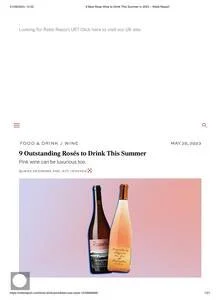 Robb Report — Chêne Bleu rosé wine coverage