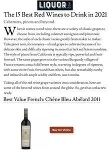 Liquor.com — Chêne Bleu press coverage