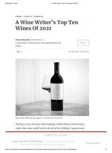 A Wine Writers — Chêne Bleu press coverage
