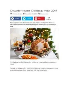 Decanter December 2015