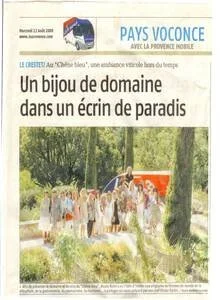 La Provence August 2009