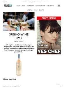 London on the Inside — Chêne Bleu press coverage