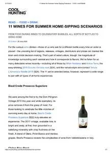 Cool Hunting — Chêne Bleu press coverage