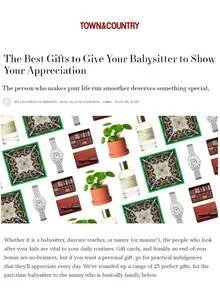 Town & Country — Chêne Bleu press coverage