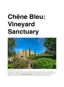 Travel Curious Often — Chêne Bleu press coverage